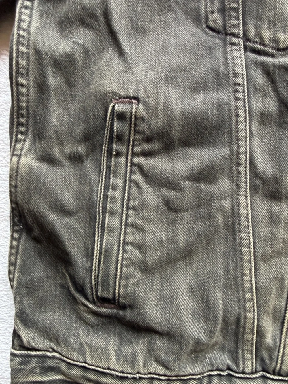 Polo Ralph Lauren RL Varsity Football Bulldog Denim Jacket L - Picture 13 of 16